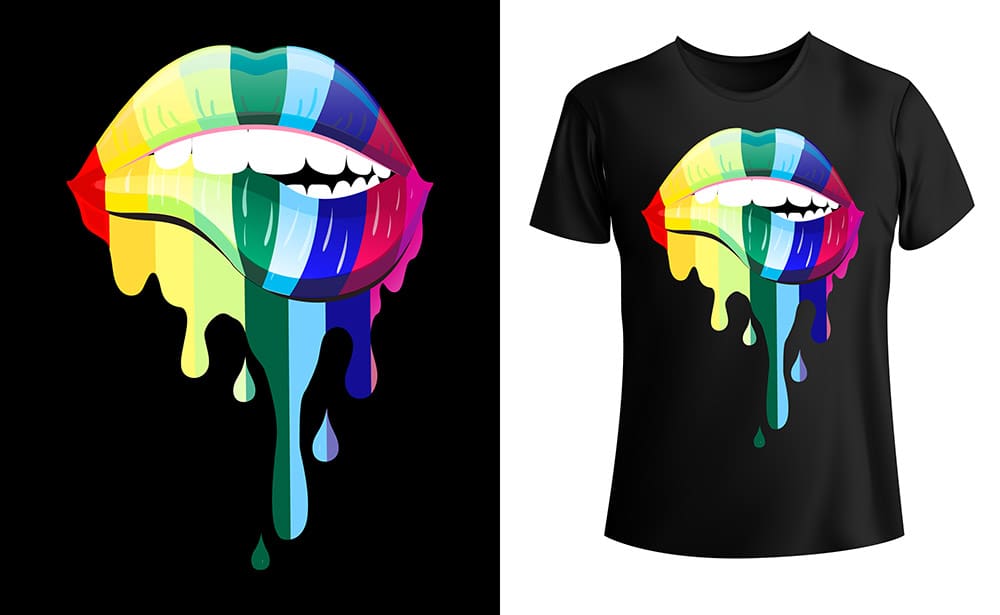 Heat pressing a DTF transfer on a cotton t-shirt for long-lasting results