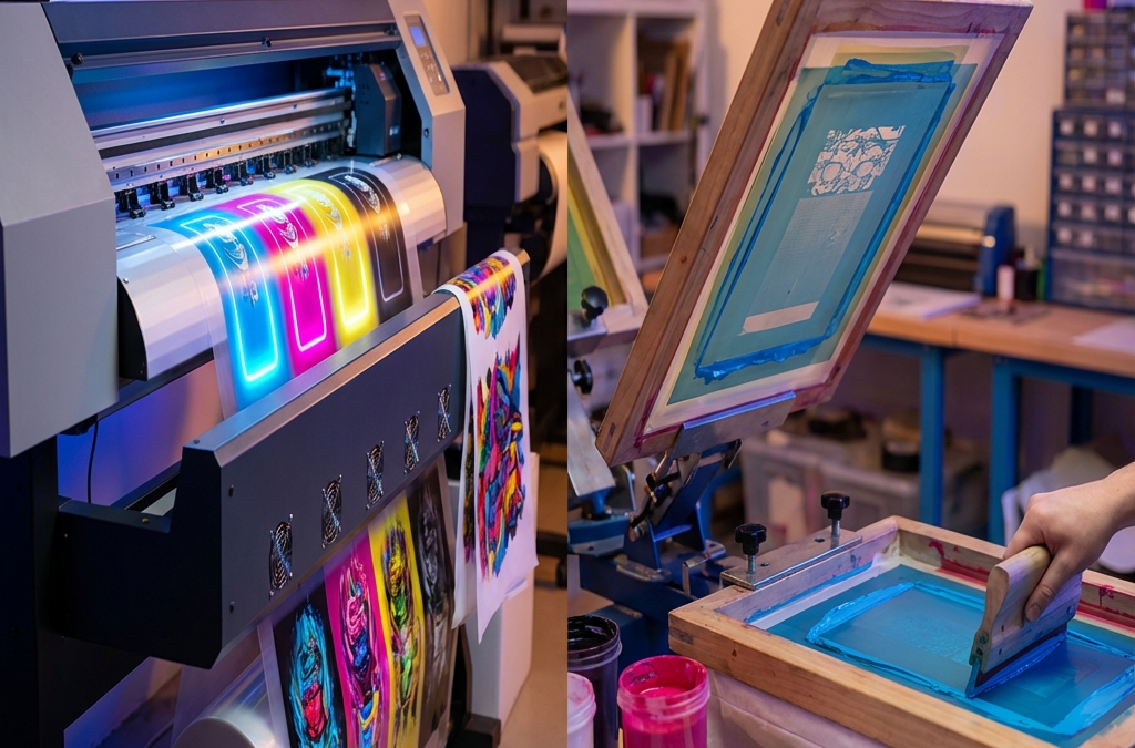 Direct to Film Printing vs Screen Printing: Which Is Better?