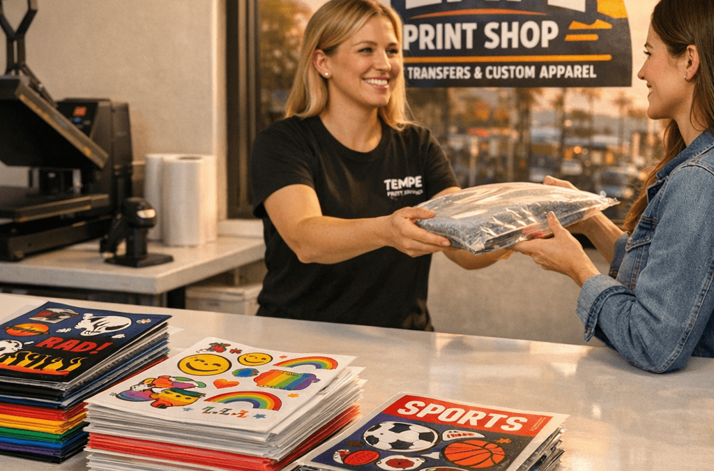 dtf transfers same day pickup tempe az, Fast Same-Day DTF Prints