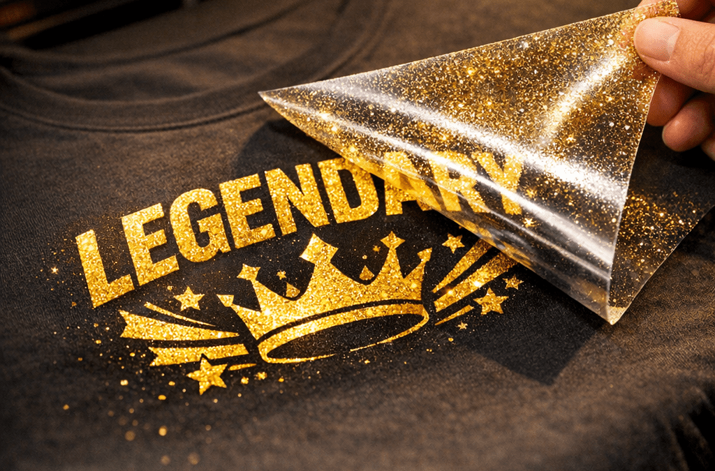 Glitter DTF Transfers for T-Shirts: Shine, Print, Press Fast Today