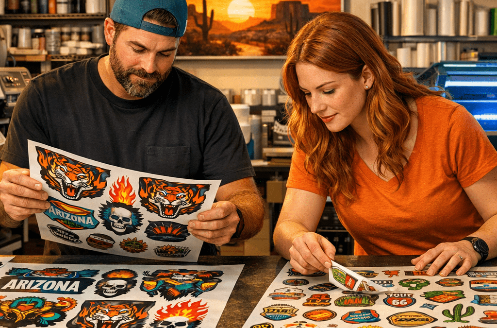 DTF Printing Phoenix Arizona: Same-Day Transfers & Stickers!